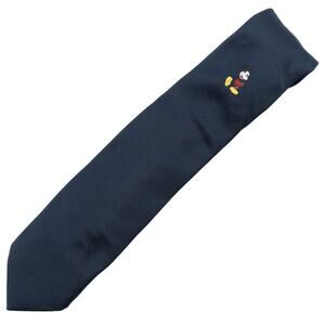 Mickey Mouse Cervantes Blue Embroidered Neck Tie